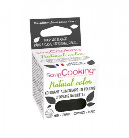 Colorant Alimentaire Naturel Noir 10g