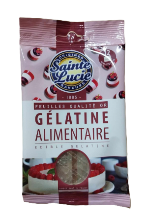 Feuilles de Gélatine