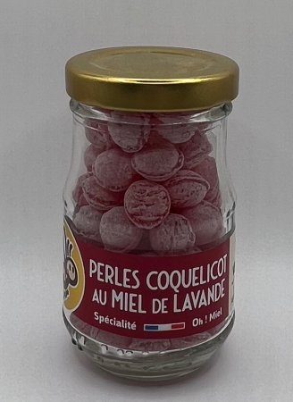 Perles Coquelicot Miel Lavande 70gr