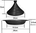 Plat Tajine 29cm