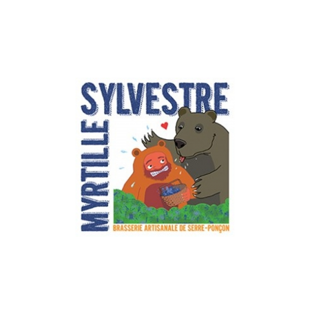 Sylvestre Bière à la Myrtille BIO